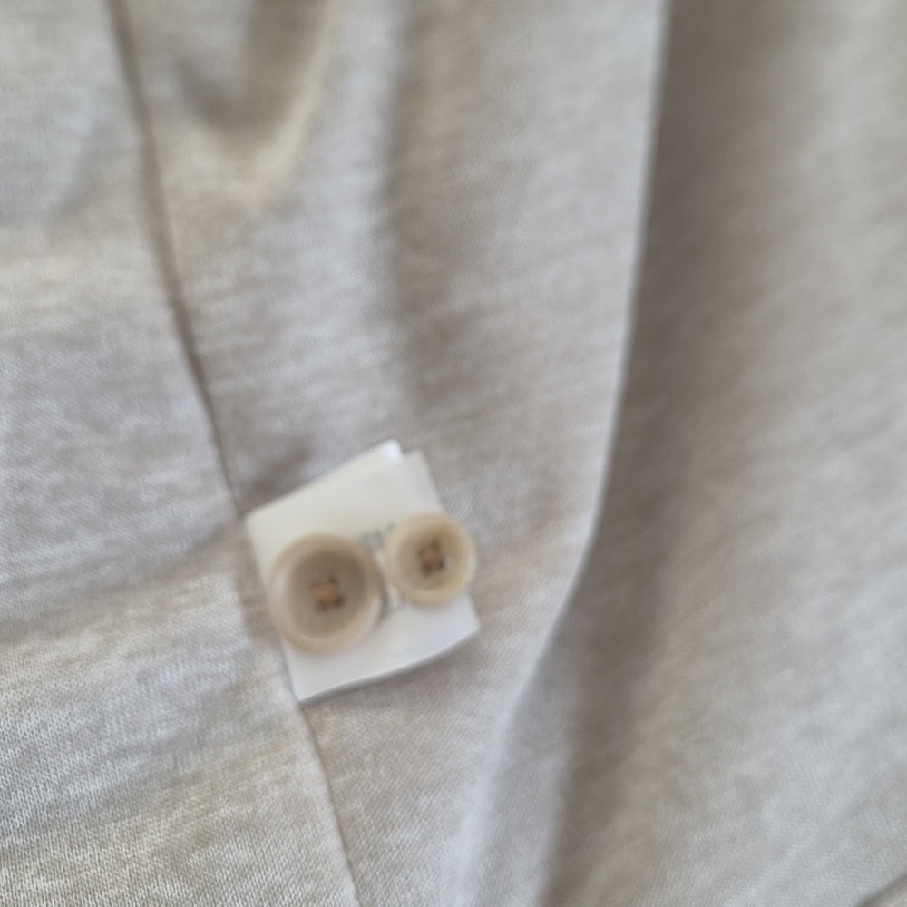 Carbon2Cobalt Textured Thick Western Brown Tan Jacket Zip Up Large Soft Linen - Picture 9 of 12